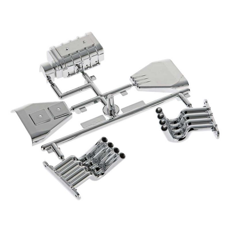 AX31355 Monster Truck Motor Details (Chrome) — AXIC3355