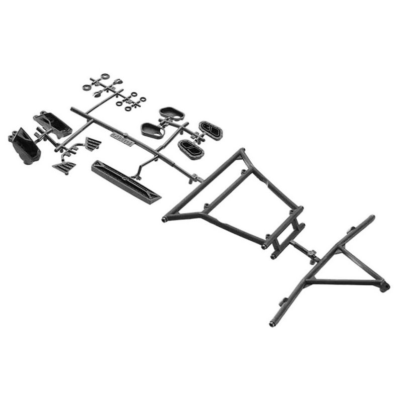 AX31116 Y-380 Cage Front/Rear Inserts Yeti — AXIC4301