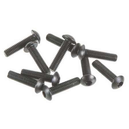 AXA116 Hex Socket Button Head M3x12mm Black (10) — AXIC0116