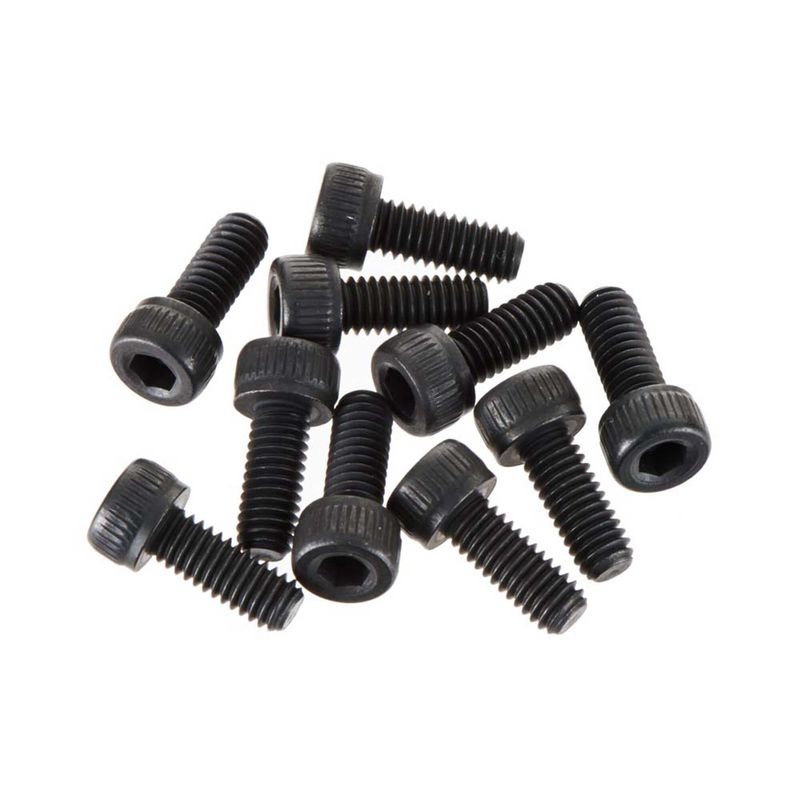 AX31248 Cap Head 4x10mm Black (10) — AXIC0828
