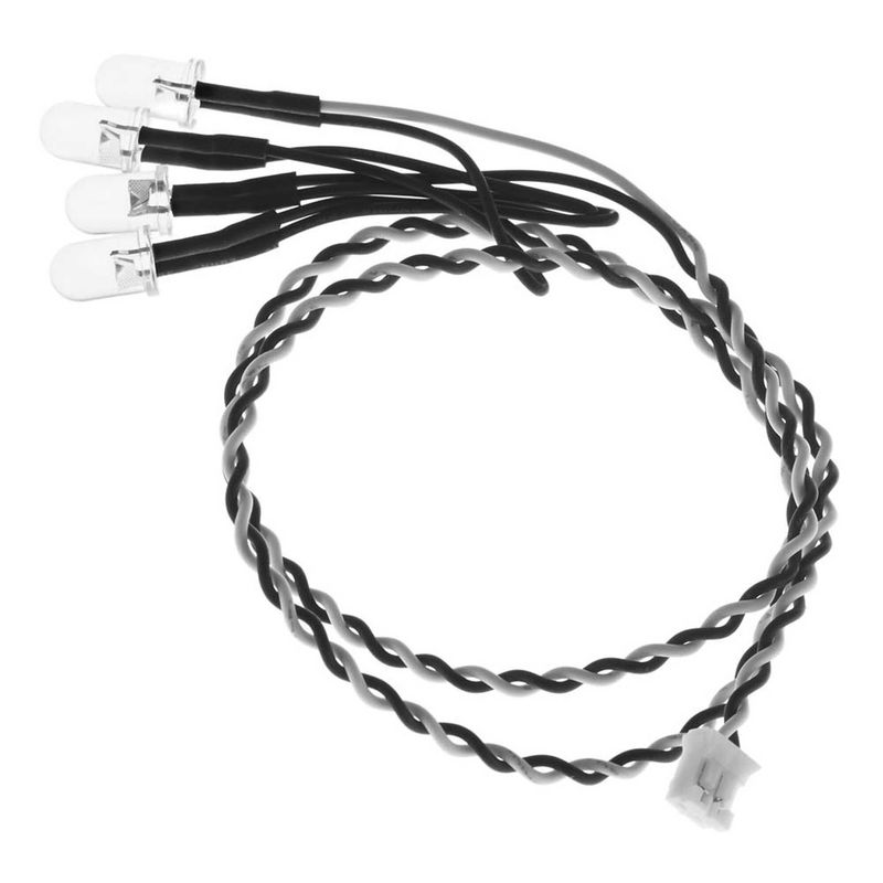 AX24258 4-LED Light String White — AXIC2458