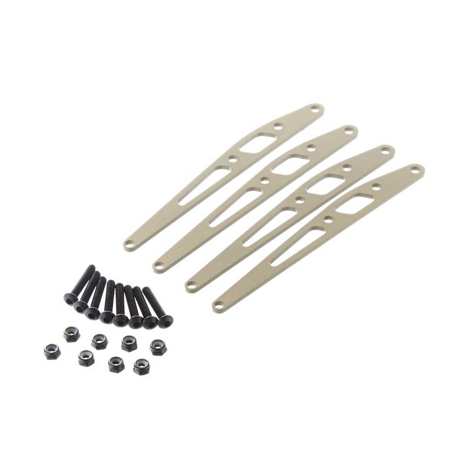 AX31245 Lower Link Plate Set Aluminum (4) — AXIC3145