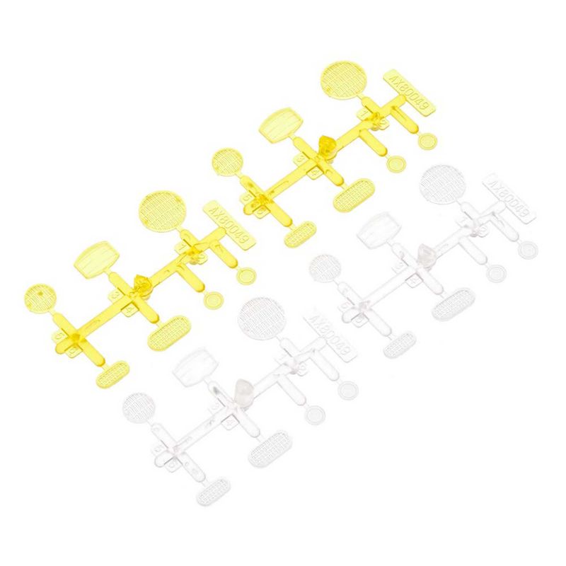 AX80049 LED Lens Set Yellow/Clear (4) — AXIC4258