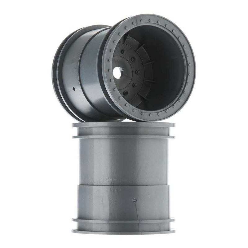 AX31464 2.2 Monster Truck Wheels 63mm Silver (2) — AXIC1464