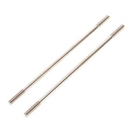 AX31474 Steel Links M4x114mm SCX10 II (2) — AXIC1474