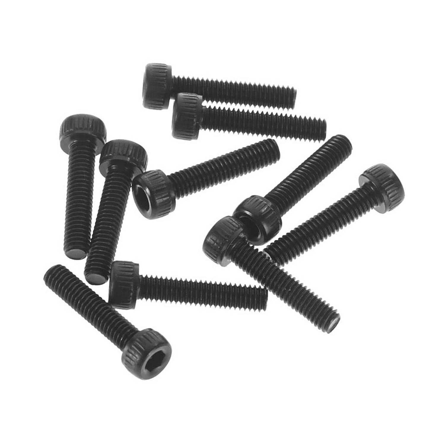 AX31398 M2.6x12mm Cap Head Screw Black (10) — AXIC3399