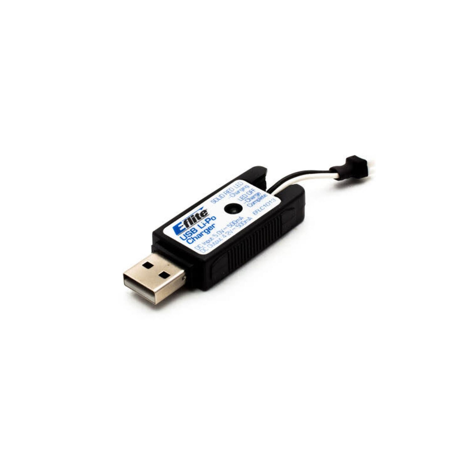 1S USB Li-Po Charger, 500mAh High Current UMX — EFLC1013