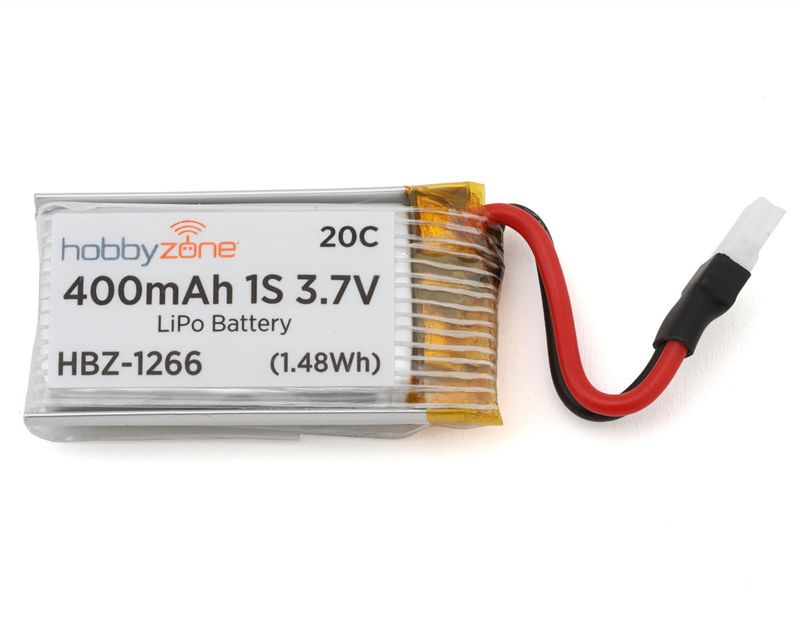 3.7V 1S 400mAh LiPo Battery: Molex 51005 — HBZ-1266