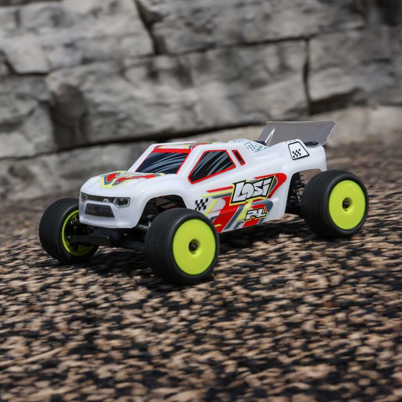 Losi 1/28 Micro T 2S 2WD RTR Stadium Truck White — LOS-1392T1