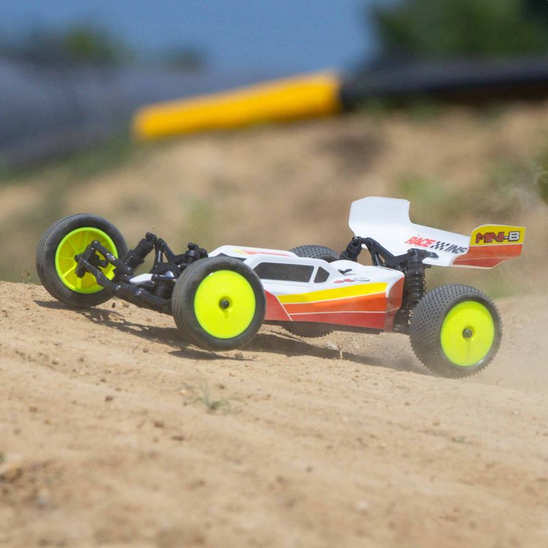 Losi 1/16 Mini B 2S 2WD RTR Brushless Buggy Red — LOS01024T1
