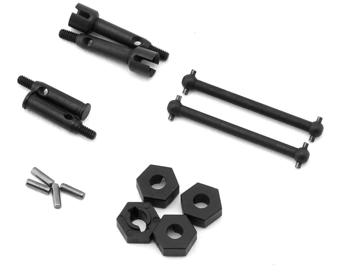 Drive Shafts, Axles, Wheel Hexes: Micro-B/T — LOS-1764