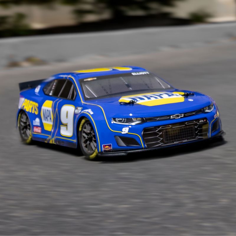 Losi 1/12 Nascar RC Race Car Chase Elliott No. 9 Napa 2025 Chevrolet Camaro Zl1 2S AWD RTR Brushed On Road — LOS1122509