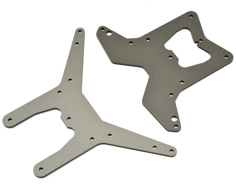 Top Plate Set, Front/Rear: LST 3XL-E — LOS241023