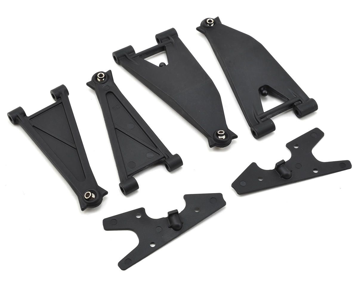 Front Suspension Arm Set Upper/Lower: Baja Rey — LOS234004