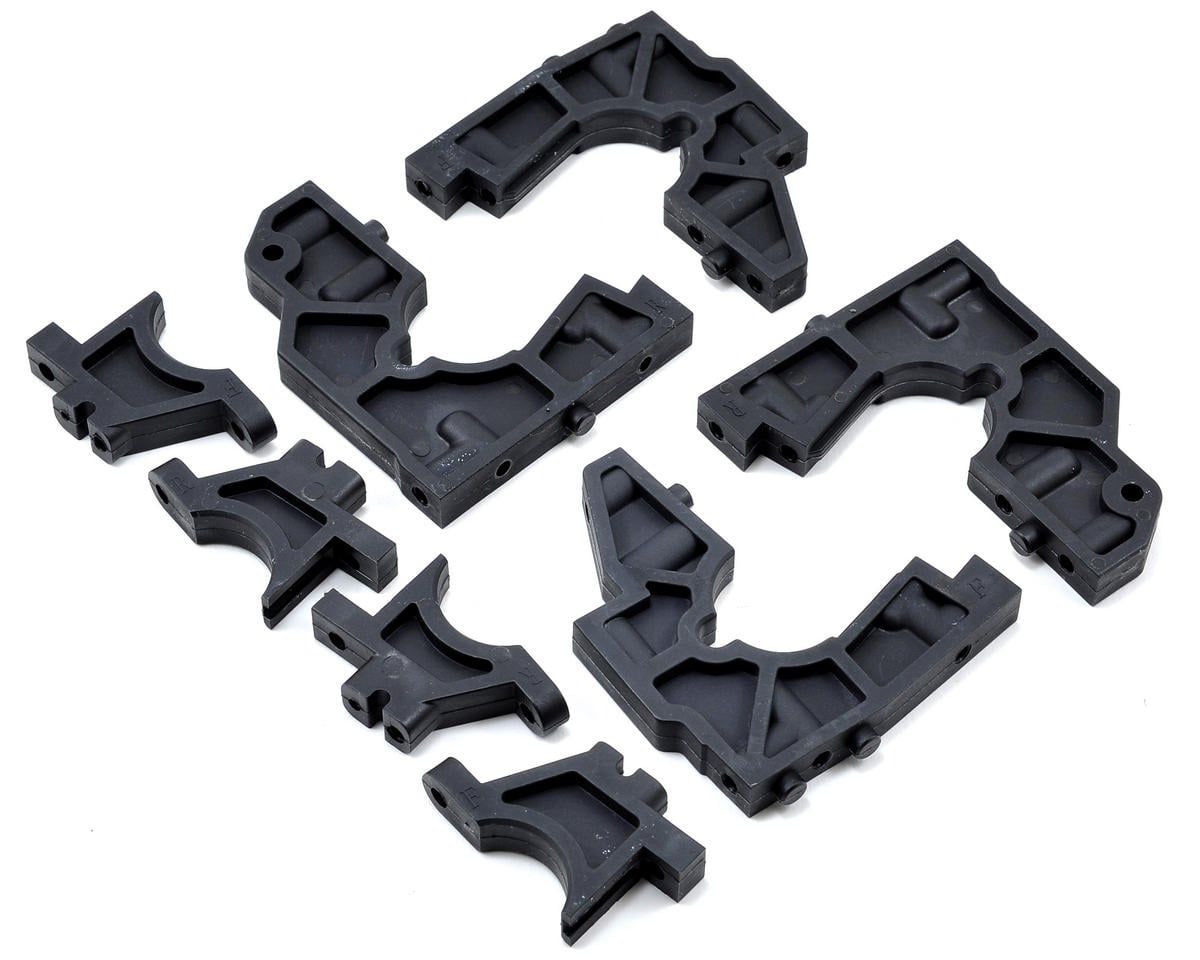 Front/Rear, Bulkhead Set: 1:5 4wd DB XL — LOS251016