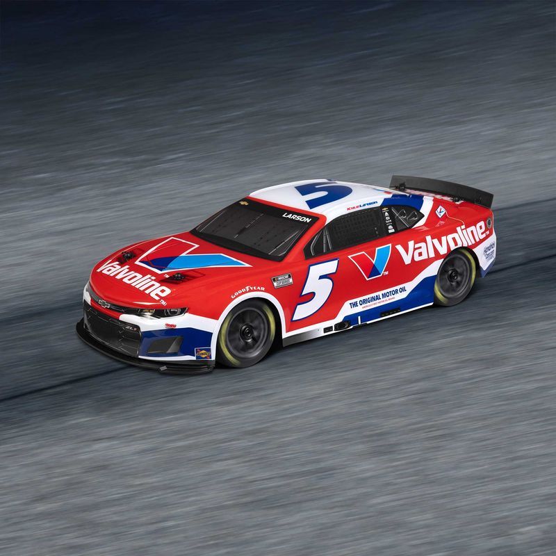 Losi 1/12 Nascar RC Race Car Kyle Larson No. 5 Valvoline 2025 Chevrolet Camaro Zl1 2S AWD RTR Brushed On Road — LOS1122505