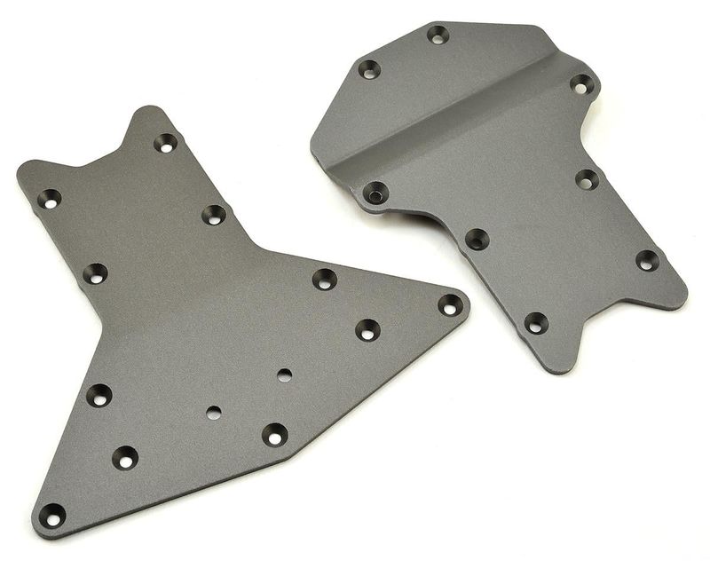 Skid Plate Set,Front/Rear: LST 3XL-E — LOS241022