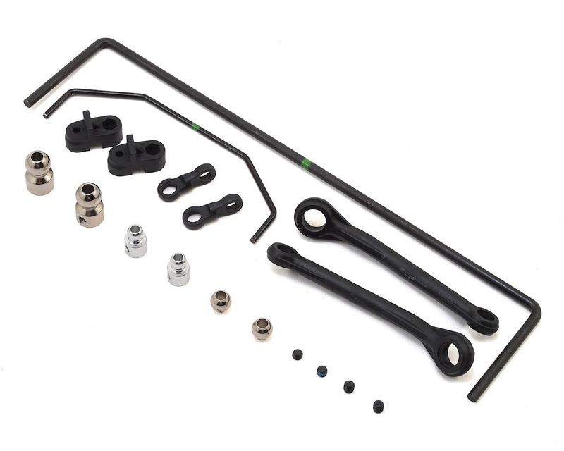 Front &amp; Rear Sway Bar Set: Super Baja Rey — LOS254043