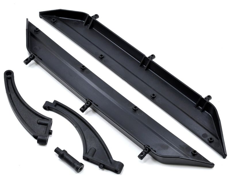 Chassis Side Guards &amp; Chassis Braces: 1:5 DB XL — LOS251010