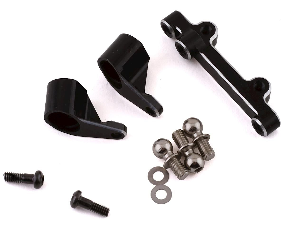 Bellcranks and Drag Link, Alumimum: Mini-T 2.0 — LOS311002