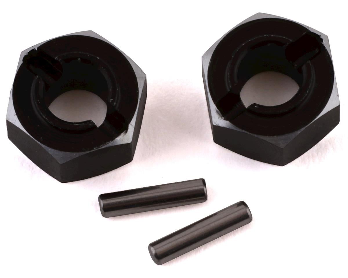 Hex Set, Rear Axle, Aluminum: Mini-T 2.0 — LOS312004