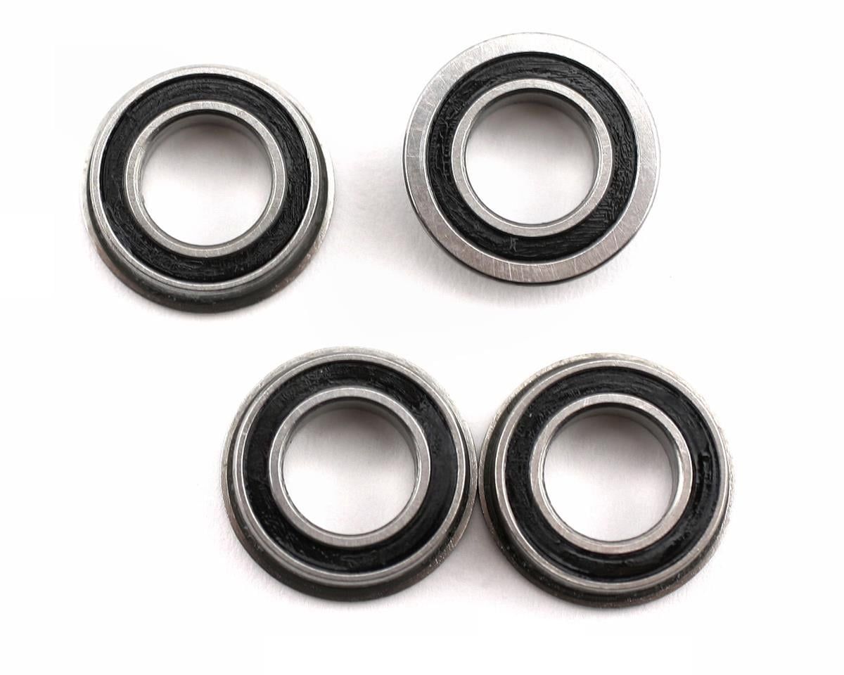 8x14x4 Flanged Rubber Seal Ball Bearing (4): 8X, 8XE — LOSA6948