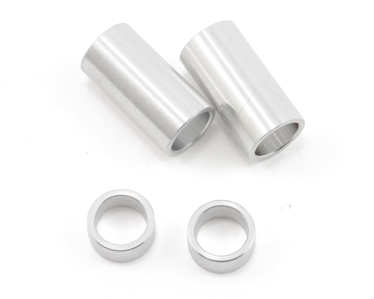 Rear Axle Spacer Set, Aluminum: CCR — LOSA3185