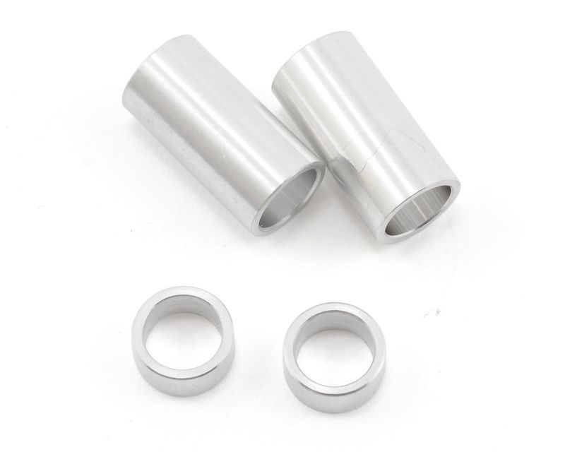 Rear Axle Spacer Set, Aluminum: CCR — LOSA3185
