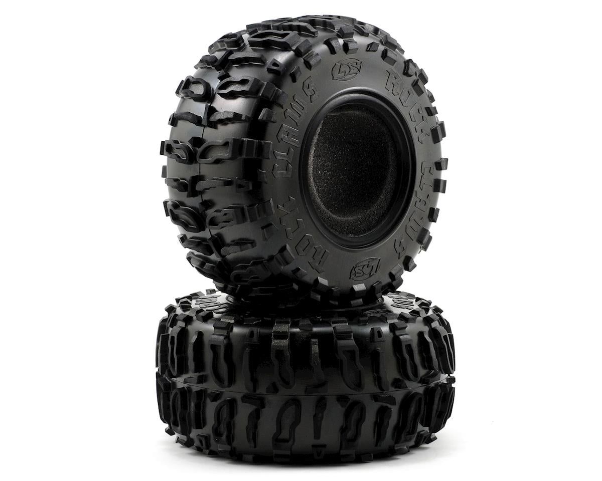 Front/Rear Rock Claws 2.2 Tires w/ Foam, Blue (2) — LOSA7682B