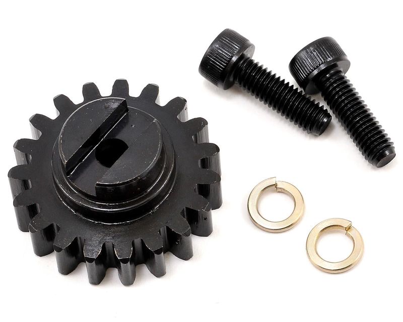 19T Pinion Gear, 1.5M &amp; Hardware: 5IVE-T,MINI WRC — LOSB5044