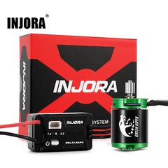 INJORA MBL32-NANO Brushless ESC &amp; 1621 Green Viper Motor for 1/30 Axial SCX30 — MBL32-NANO-INM21
