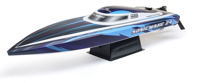 Sonicwake 24" Self-Righting Brushless Deep-V RTR ( Battery &amp; Charger Included), Blue — PRB-1992T2