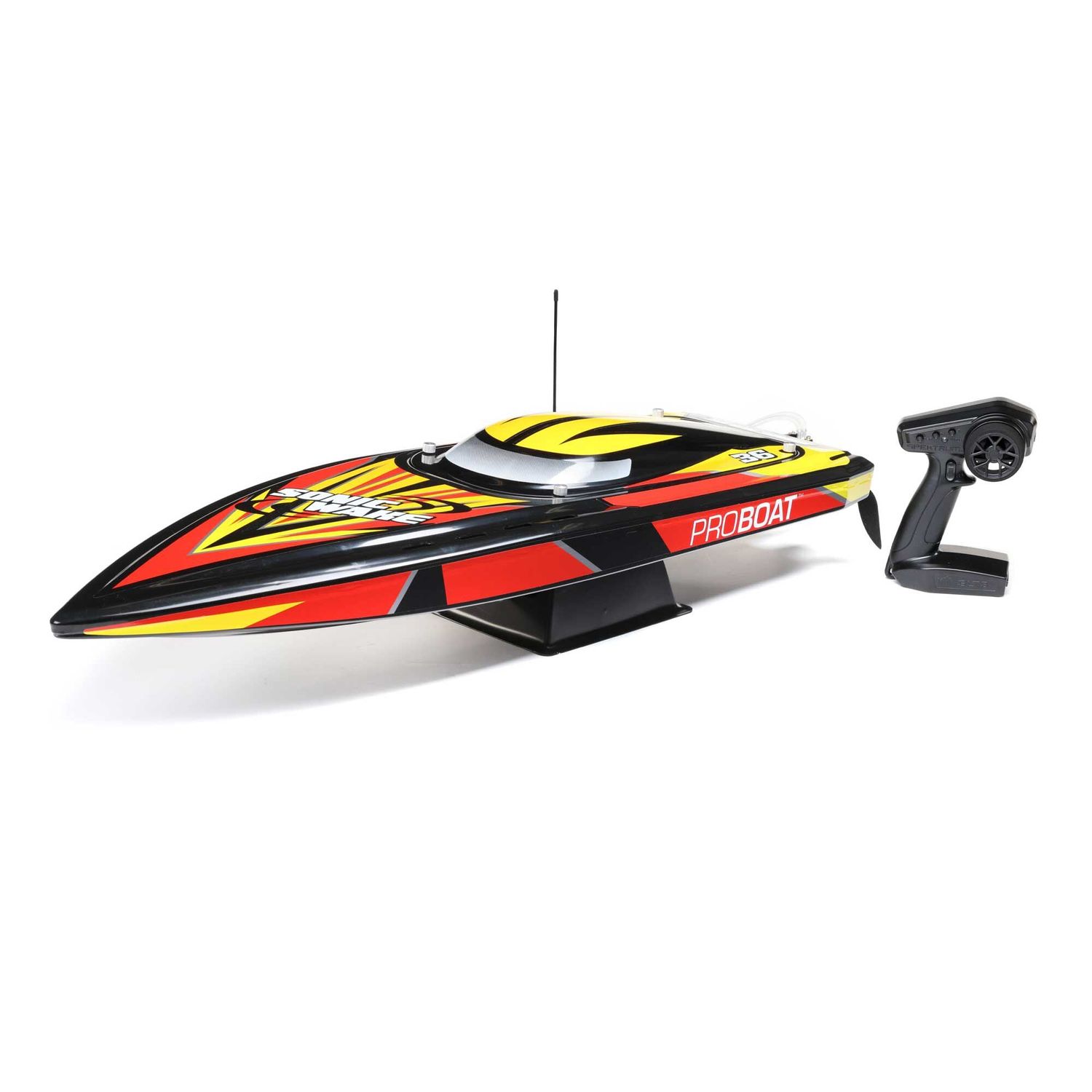 Sonicwake V2 36 Self-Righting, BL, Black: RTR — PRB08032V2T1