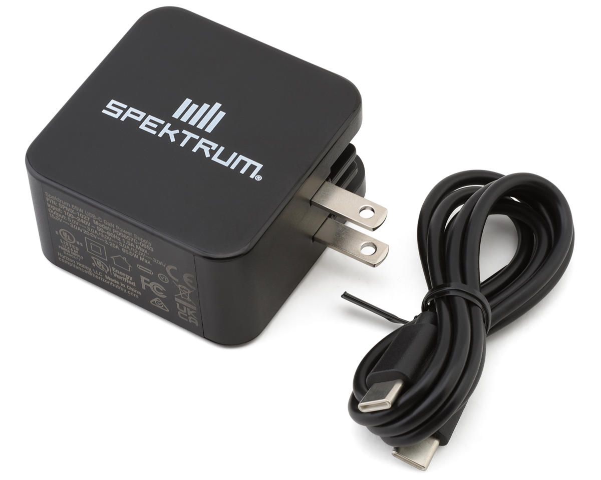 Spektrum 65W USB-C GaN Power Supply — SPMX-1027