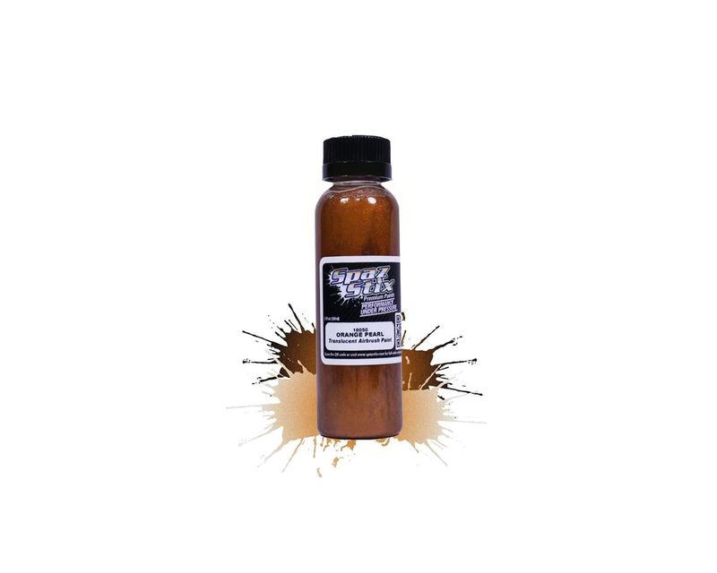 Orange Pearl Airbrush Ready Paint, 2oz Bottle — SZX16050