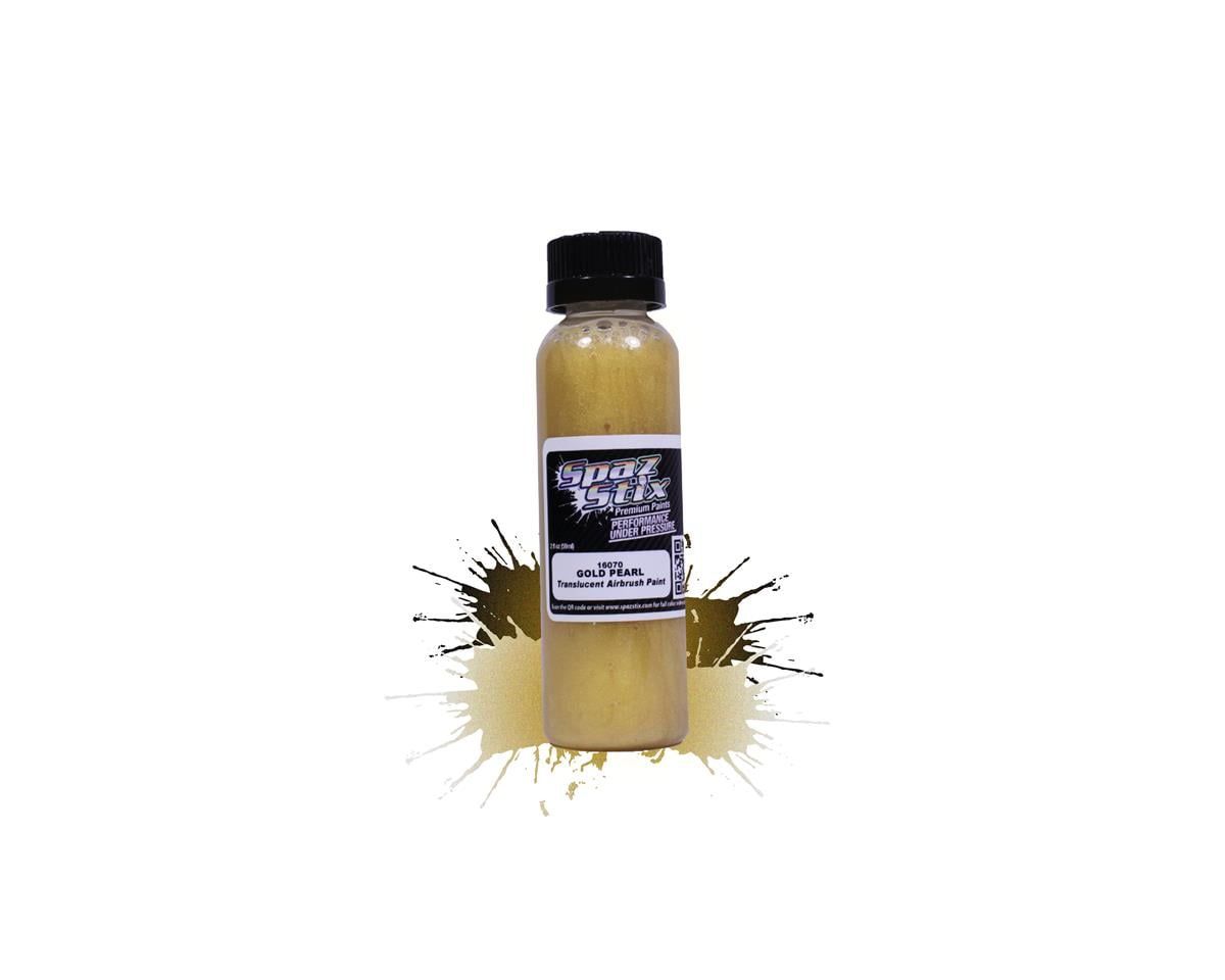 Gold Pearl Airbrush Ready Paint, 2oz Bottle — SZX16070