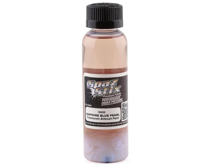 Sapphire Blue Pearl Airbrush Ready Paint, 2oz Bottle — SZX16020
