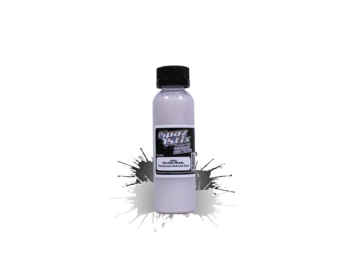 Silver Pearl Airbrush Ready Paint, 2oz Bottle — SZX16080