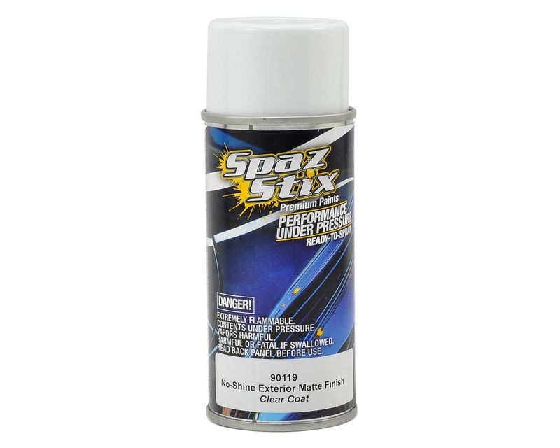 No-Shine Exterior Matte Finish Clear Coat, 3.5oz Aerosol Can — SZX90119