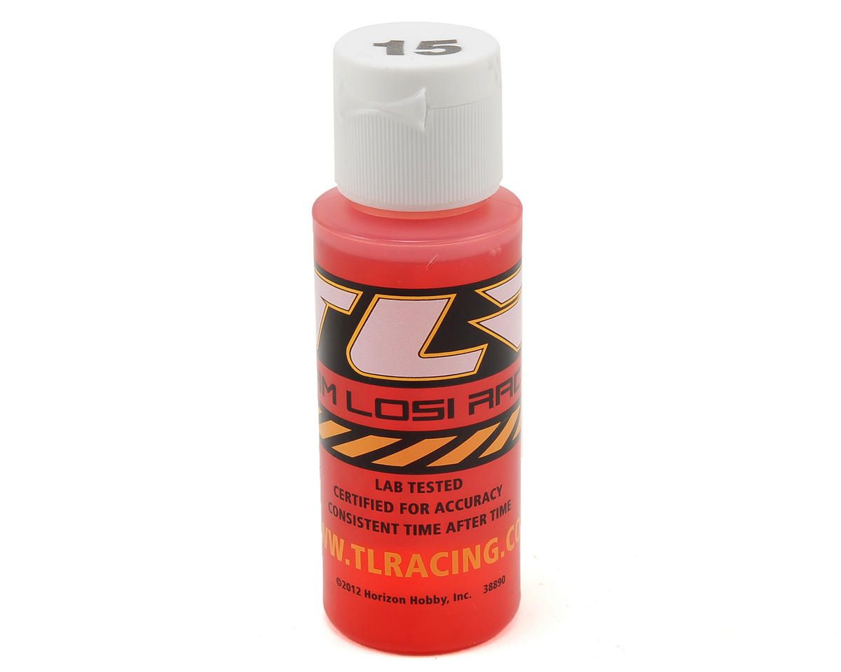 SILICONE SHOCK OIL, 15WT, 104CST, 2OZ — TLR74000