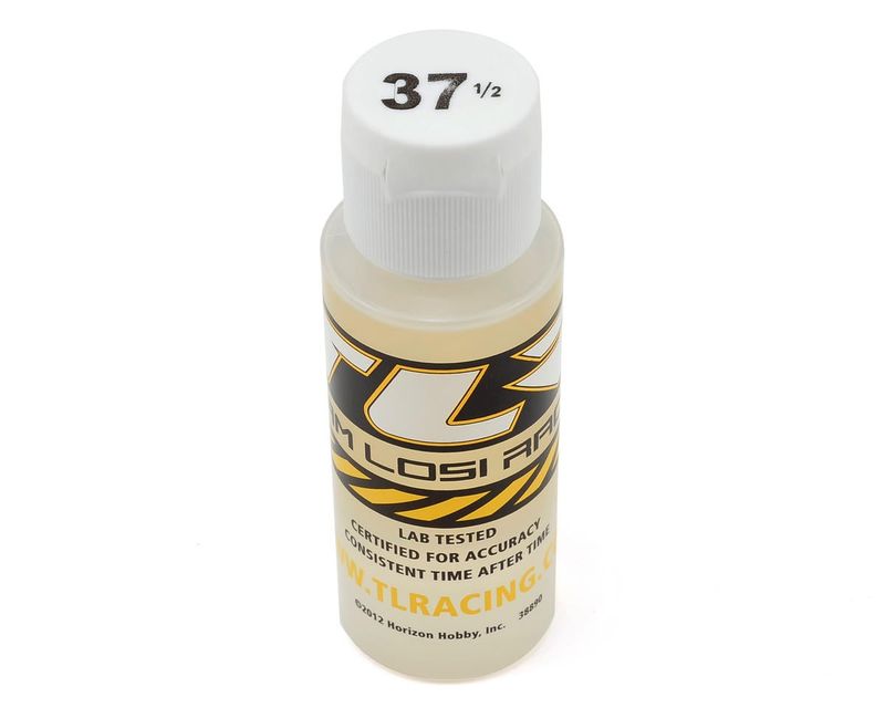 SILICONE SHOCK OIL, 37.5WT, 468CST, 2OZ — TLR74009