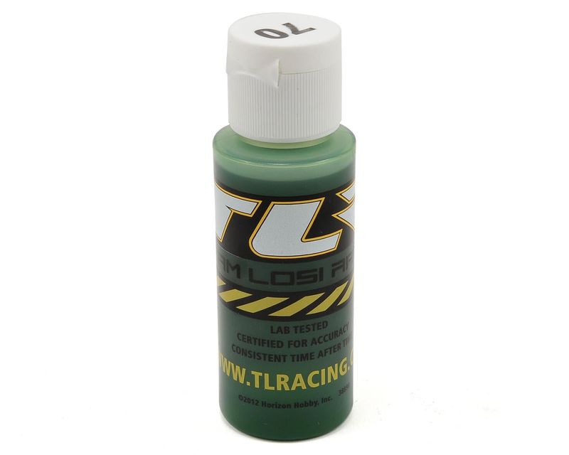 SILICONE SHOCK OIL, 70WT, 910CST, 2OZ — TLR74015