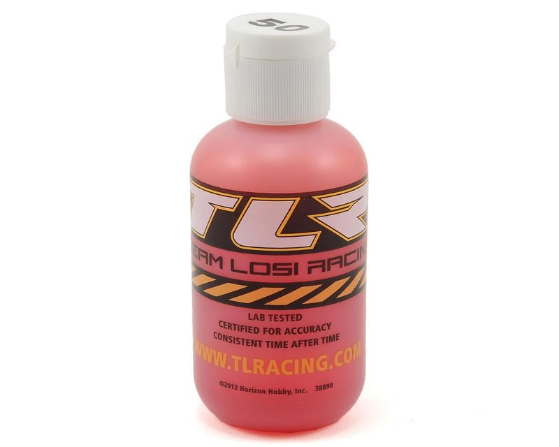 SILICONE SHOCK OIL, 50WT, 710CST, 4OZ — TLR74027