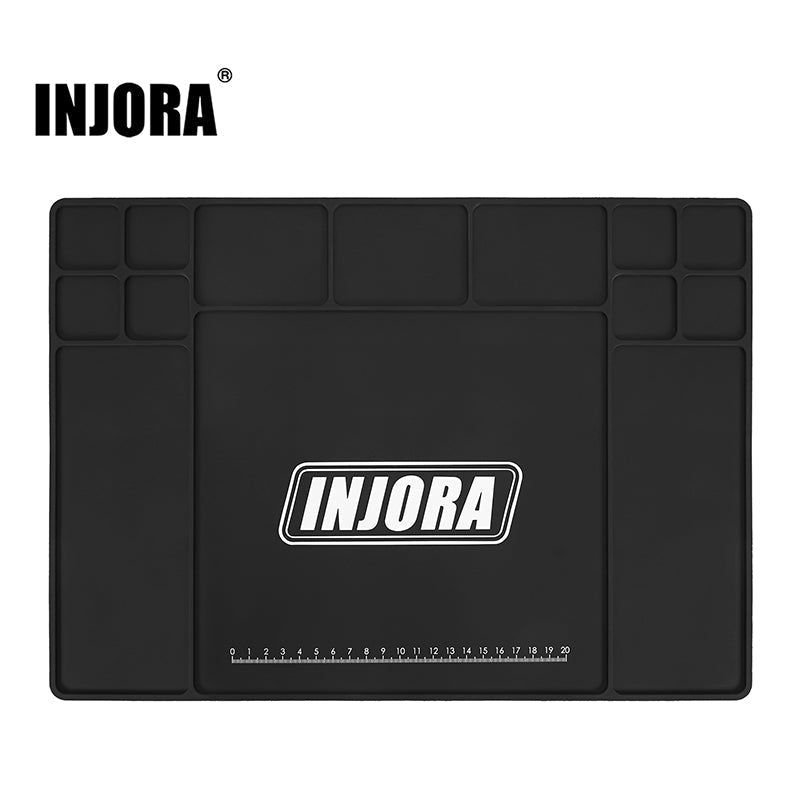 INJORA Silicone Work Mat Pit Mat for 1/18 1/24 RC Car (420x297mm) - TOOL-64