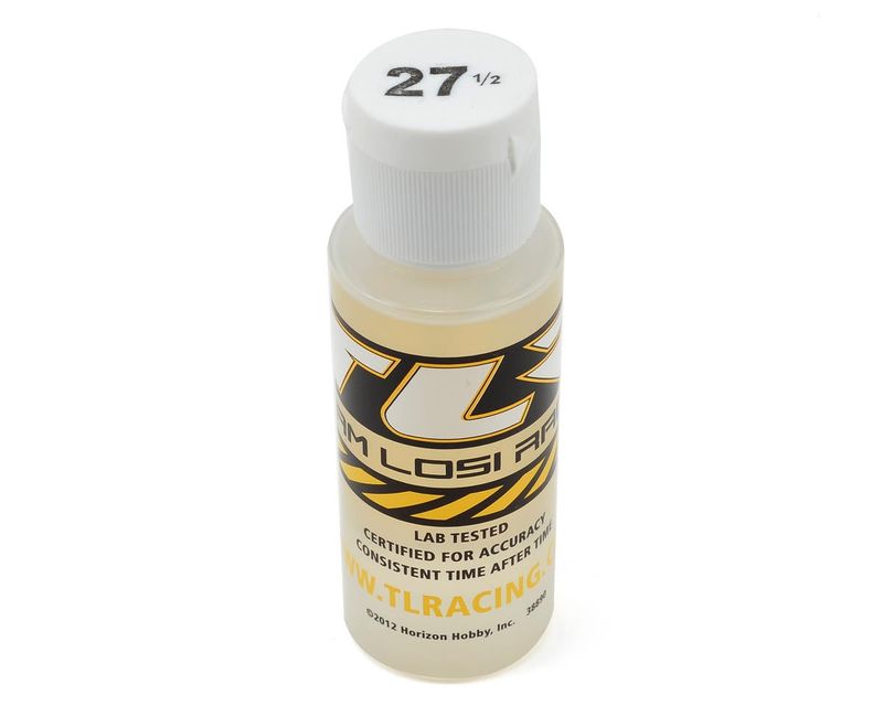 SILICONE SHOCK OIL, 27.5WT, 294CST, 2OZ — TLR74005