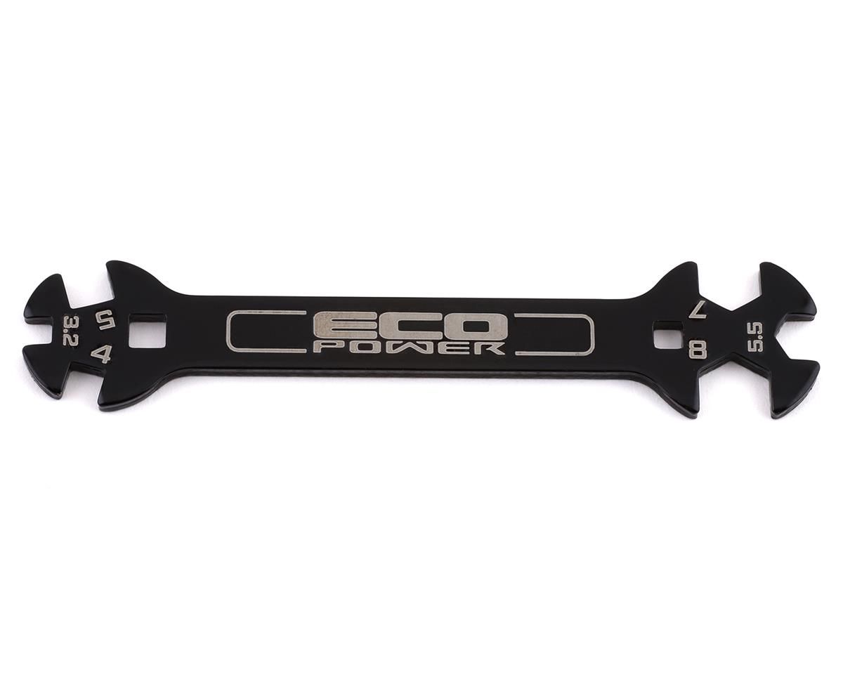 EcoPower Steel Turnbuckle Box Wrench (3.2, 4, 5, 5.5, 7 &amp; 8mm) — ECP-3029