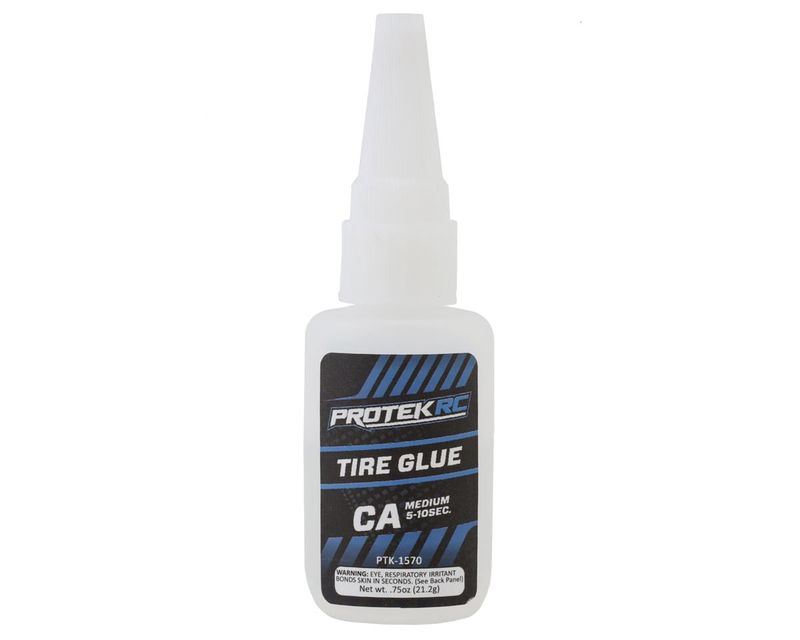ProTek RC CA Tire Glue w/Glue Tip (Medium) (0.75oz) — PTK-1570