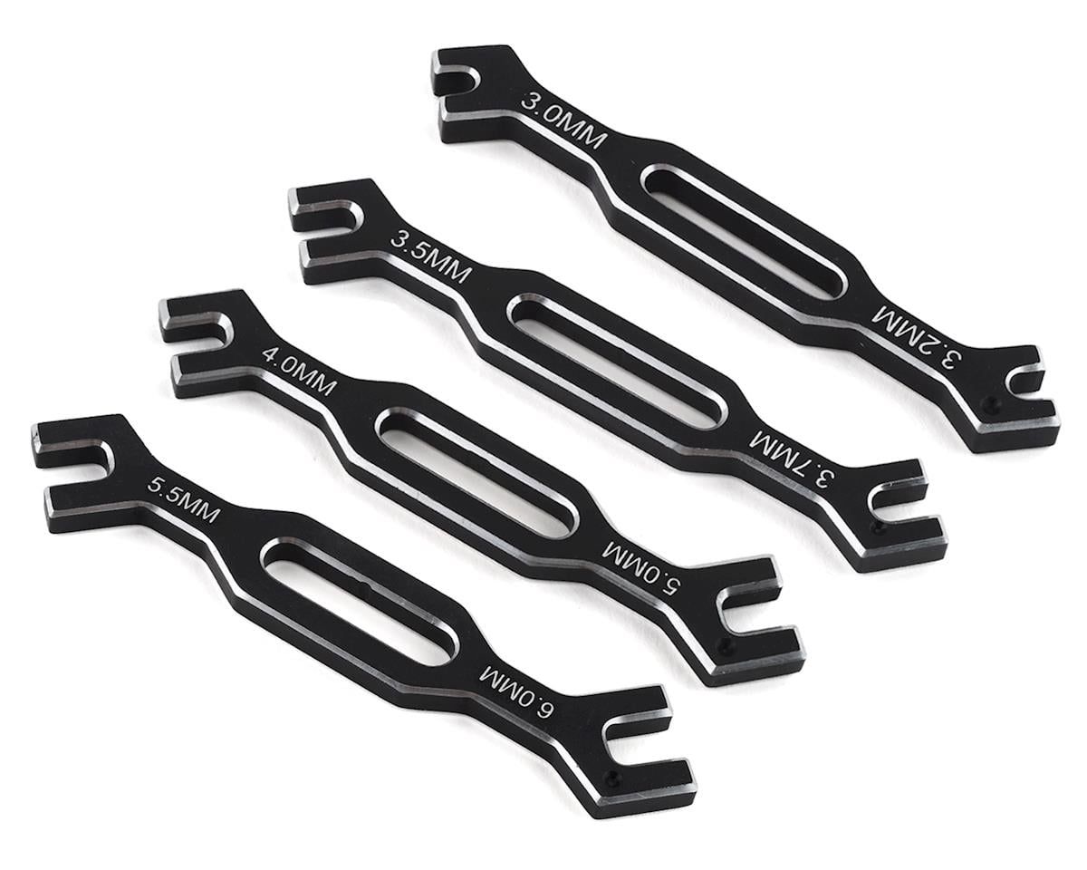 ProTek RC Aluminum Turnbuckle Wrench Set (3, 3.2, 3.5, 3.7, 4, 5, 5.5 &amp; 6mm) — PTK-2034