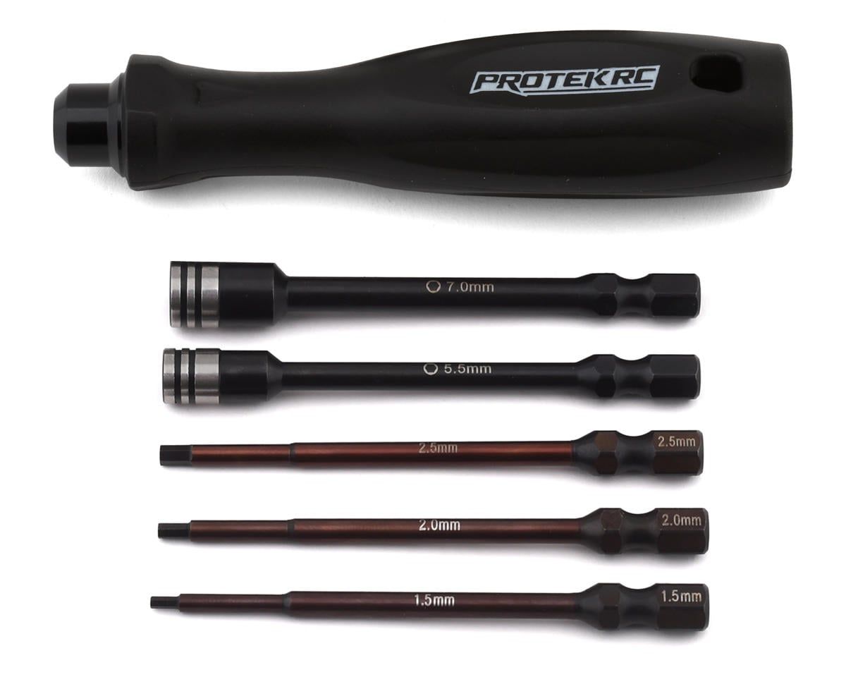 ProTek RC "TruTorque" 5-Piece 1/4" Drive Hex &amp; Nut Driver Set — PTK-8462