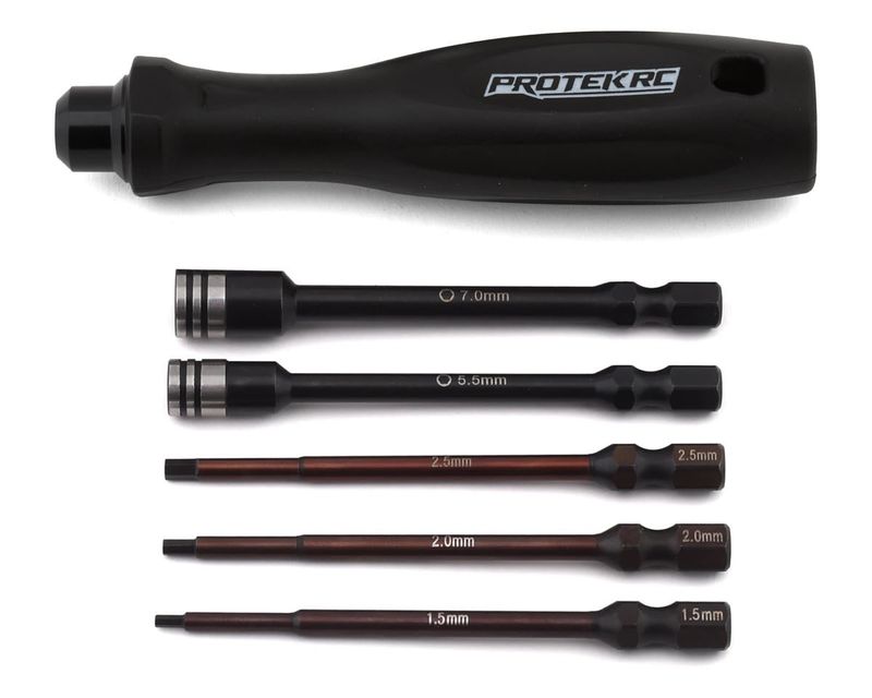 ProTek RC "TruTorque" 5-Piece 1/4" Drive Hex &amp; Nut Driver Set — PTK-8462